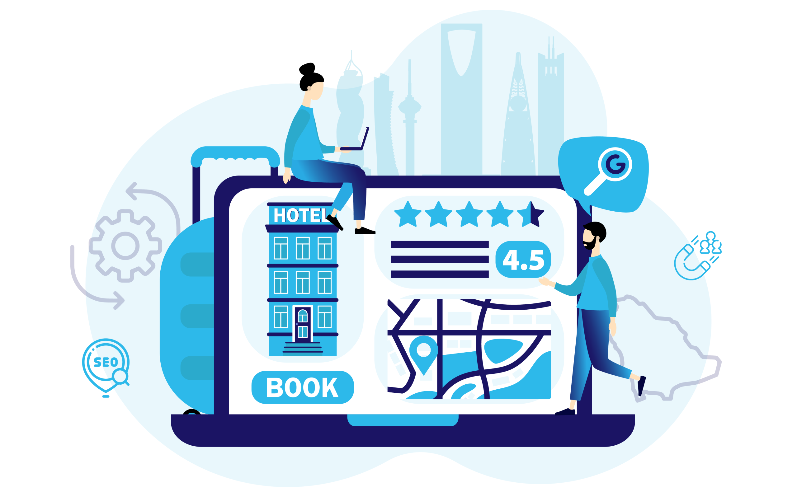 SEO for Hotels and Restaurants in Saudi Arabia How to Win Customers Through Google Search and Maps